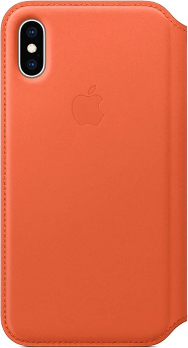 Apple Folio Hoesje MVFC2ZM/A - iPhone X/Xs - Oranje