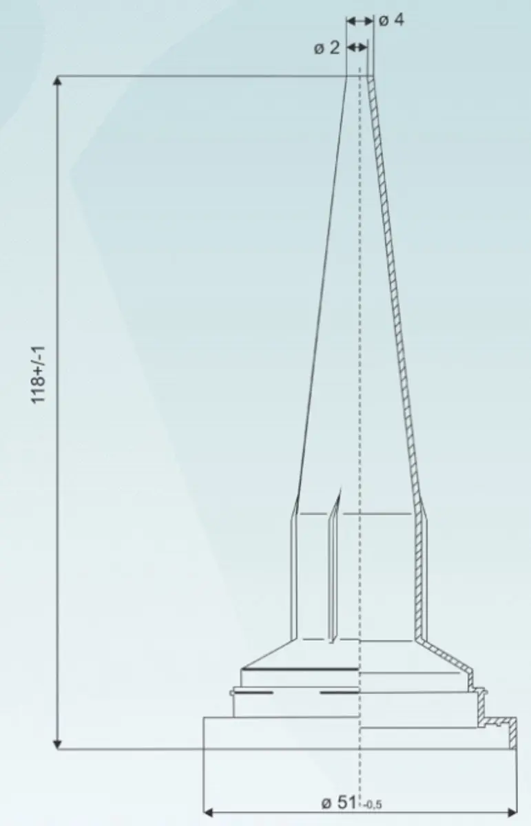 Rubi Reservenippels Kitspuit 65980 - afbeelding 2 van 3