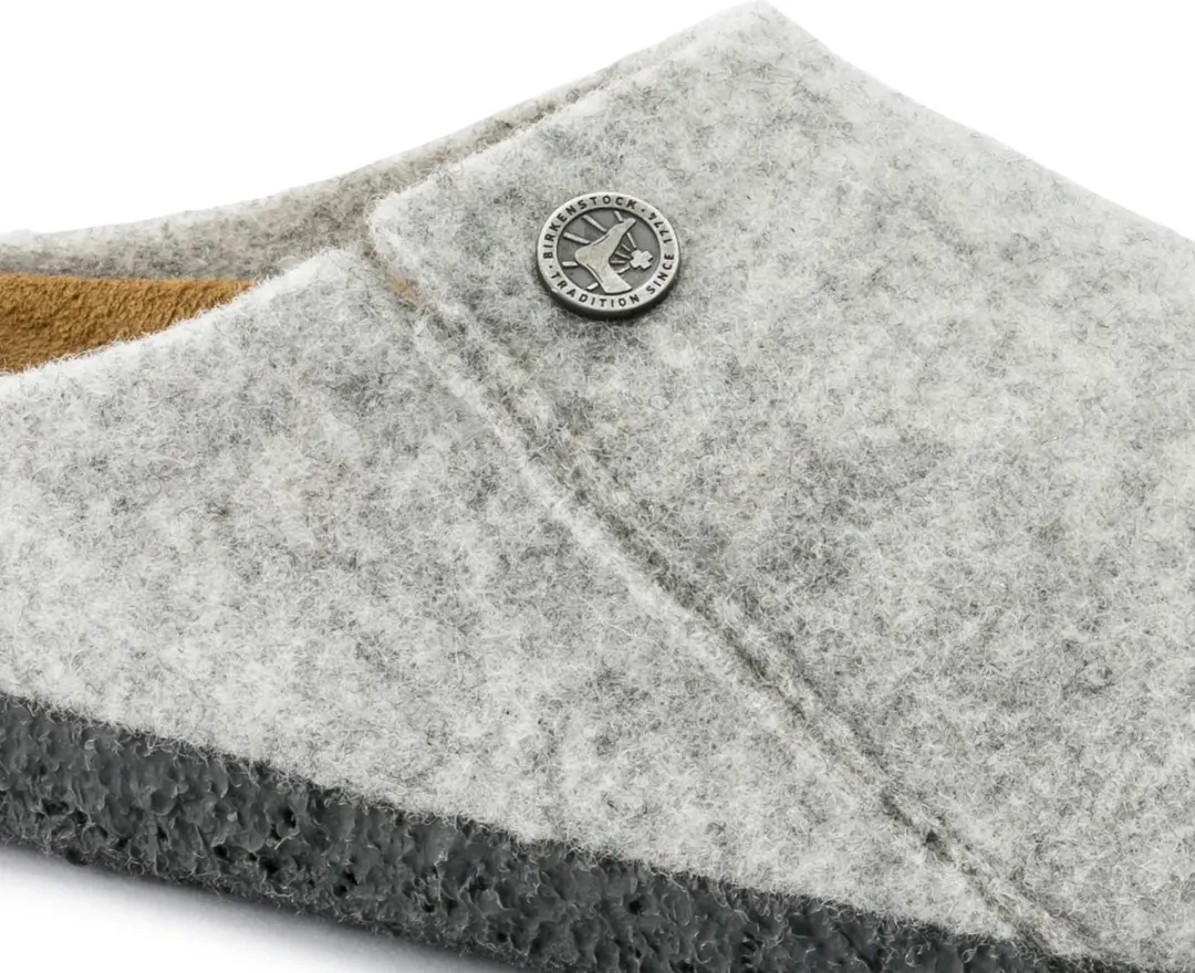 Birkenstock Zermatt Narrow Felt Mt. 40 Pantoffels - Lichtgrijs - afbeelding 6 van 6