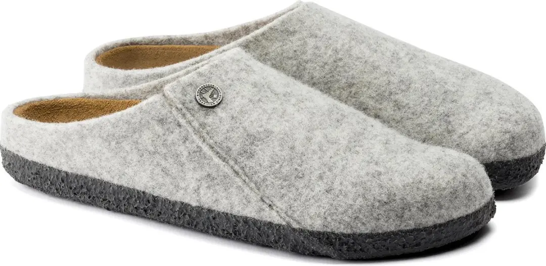 Birkenstock Zermatt Narrow Felt Mt. 40 Pantoffels - Lichtgrijs - afbeelding 3 van 6