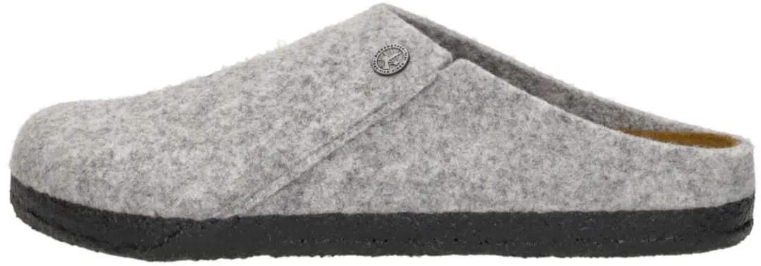 Birkenstock Zermatt Standard Heren Sloffen - Grijs - Maat 41 - afbeelding 2 van 6