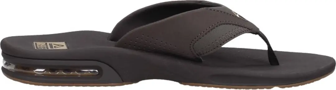Reef Fanning Teenslippers - Zwart/Bruin - afbeelding 2 van 6