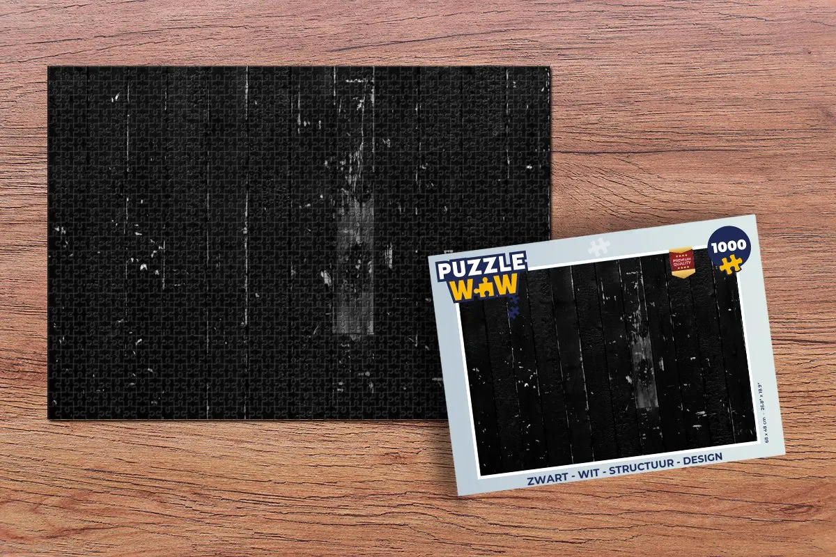 PuzzleWow Design Legpuzzel 1000 Stukken - Multicolor