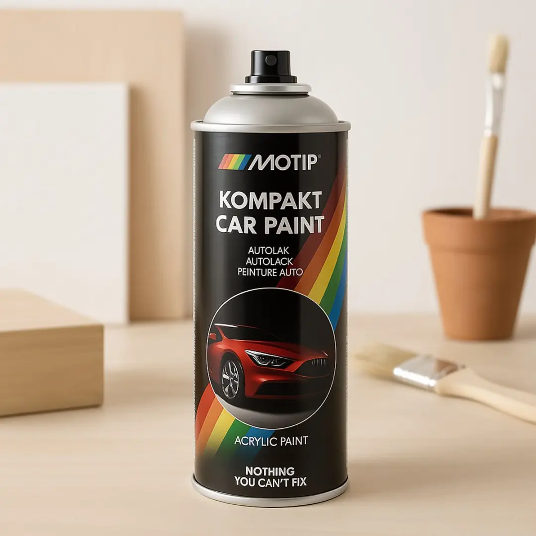 Motip 51473 Spuitbus Rood Metallic 400ml - afbeelding 2 van 2