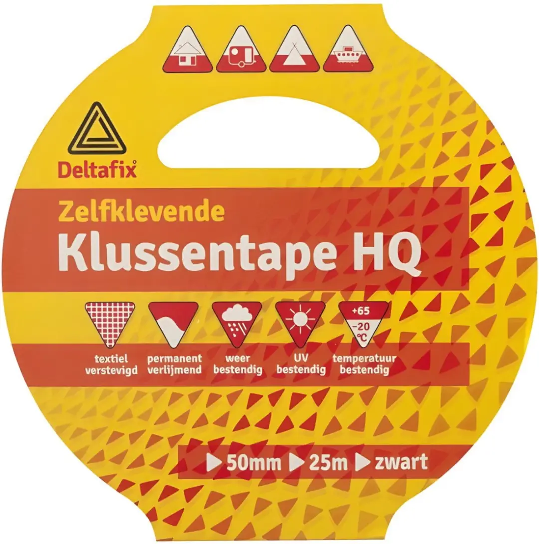 Deltafix Klussentape HQ+ 50mm x 25m Grijs