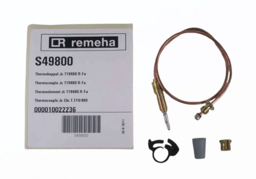 Remeha S49800 thermokoppel JC T19480 R-FA