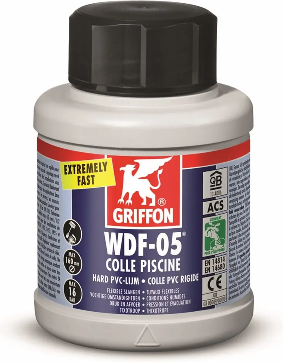 Griffon WDF-05 PVC-lijm 250ml