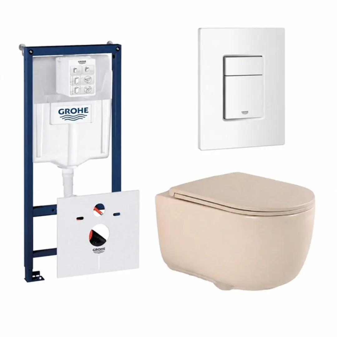 QeramiQ Dely Swirl Toiletset