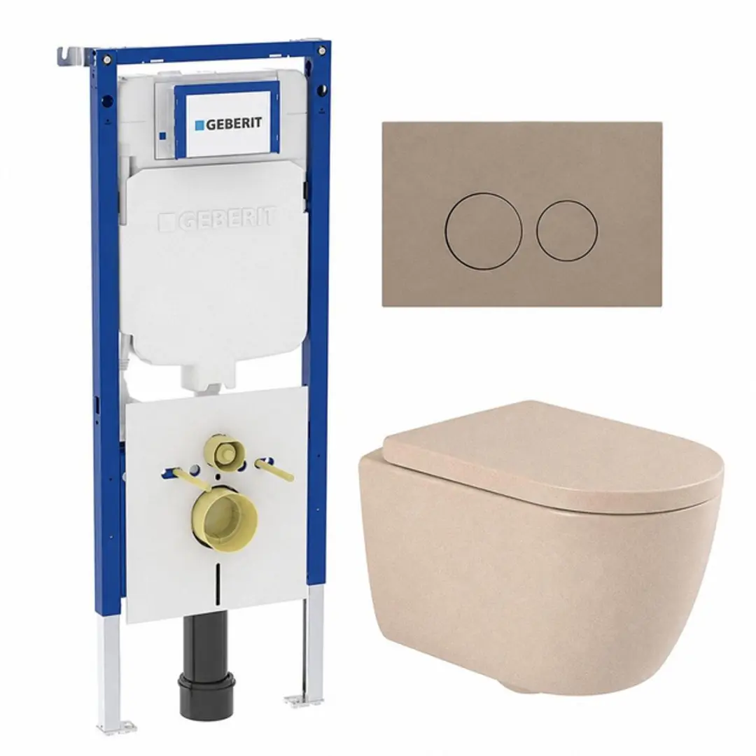 QeramiQ Dely Swirl Toiletset