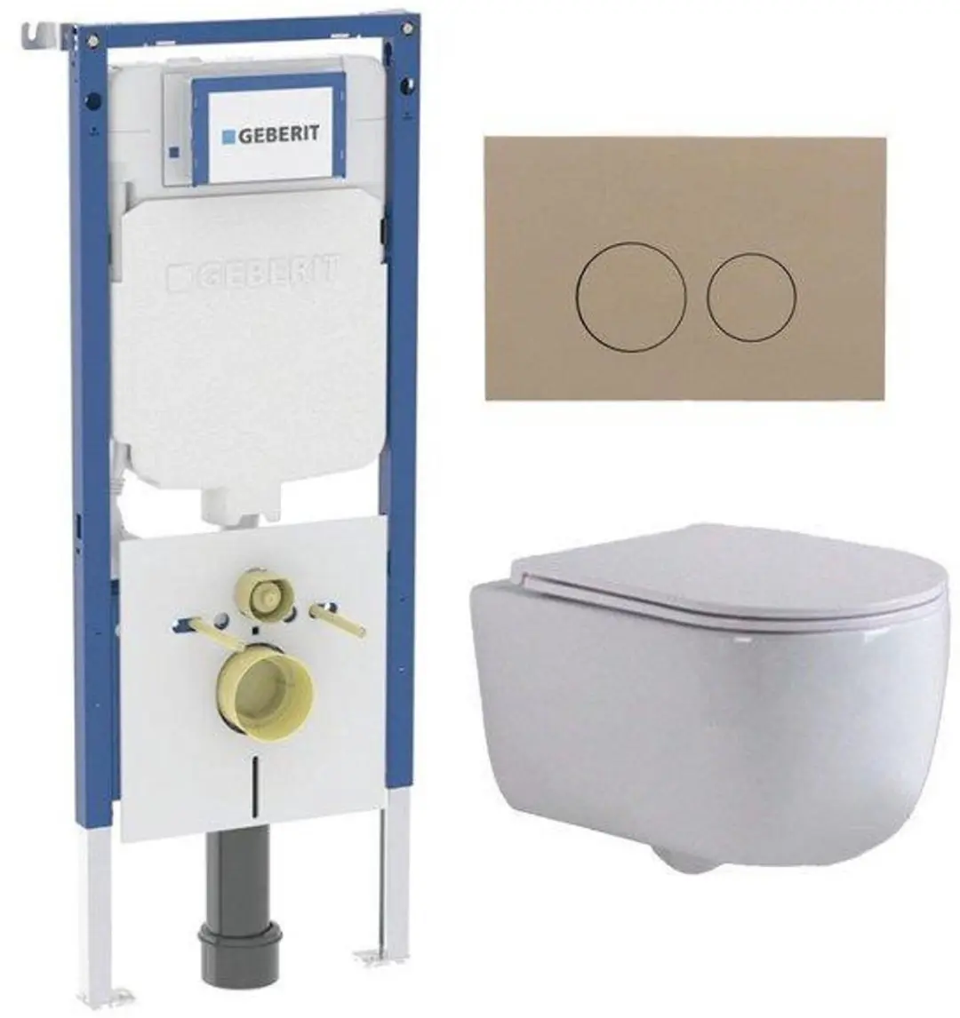 QeramiQ Dely Swirl Toiletset