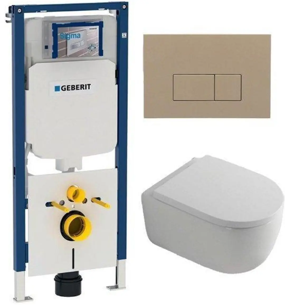 QeramiQ Dely Swirl Toiletset