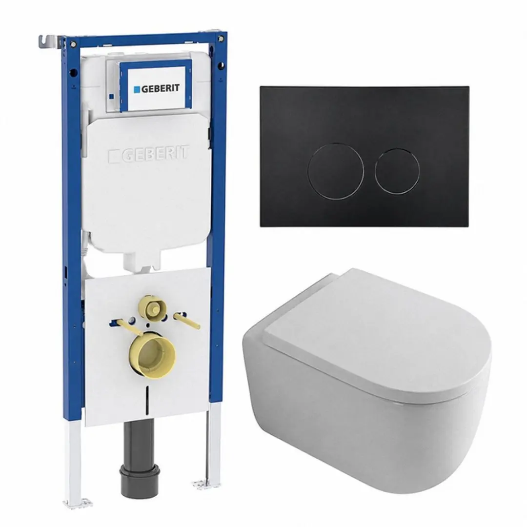 QeramiQ Dely Swirl Toiletset