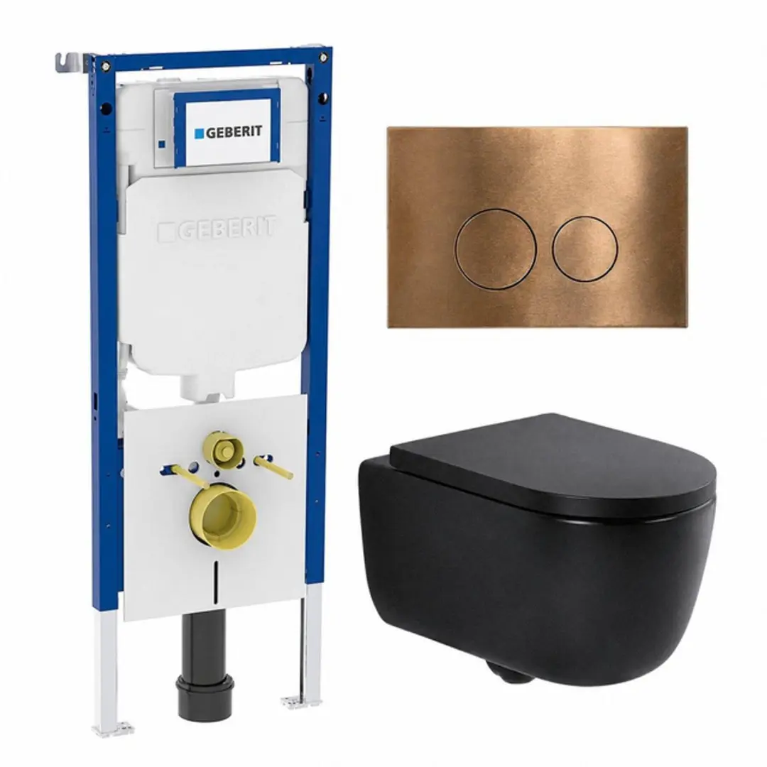 QeramiQ Dely Swirl Toiletset