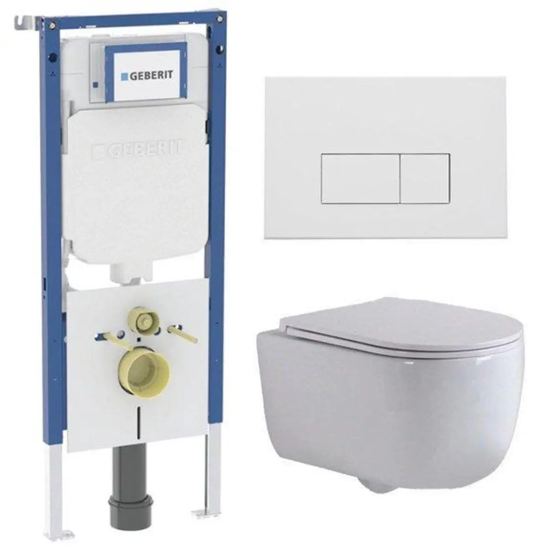 QeramiQ Dely Swirl Toiletset