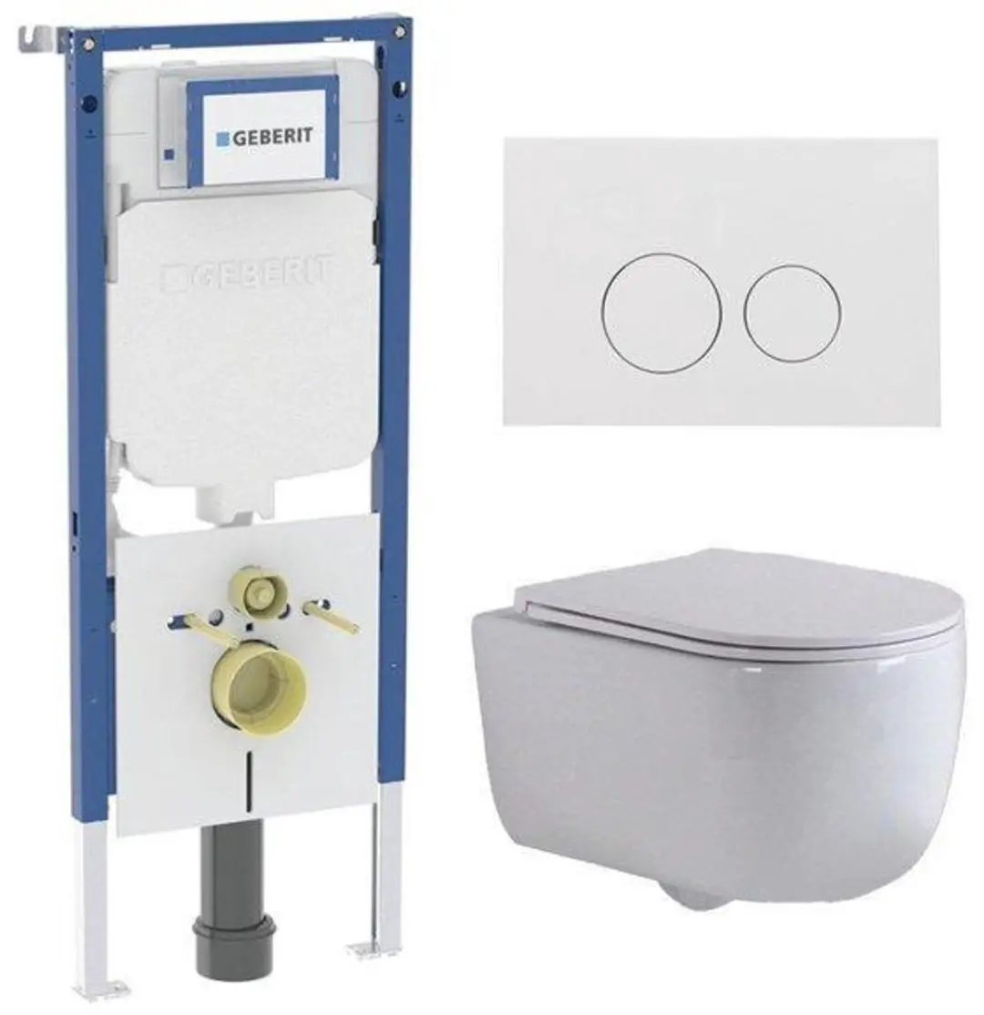 QeramiQ Dely Swirl Toiletset