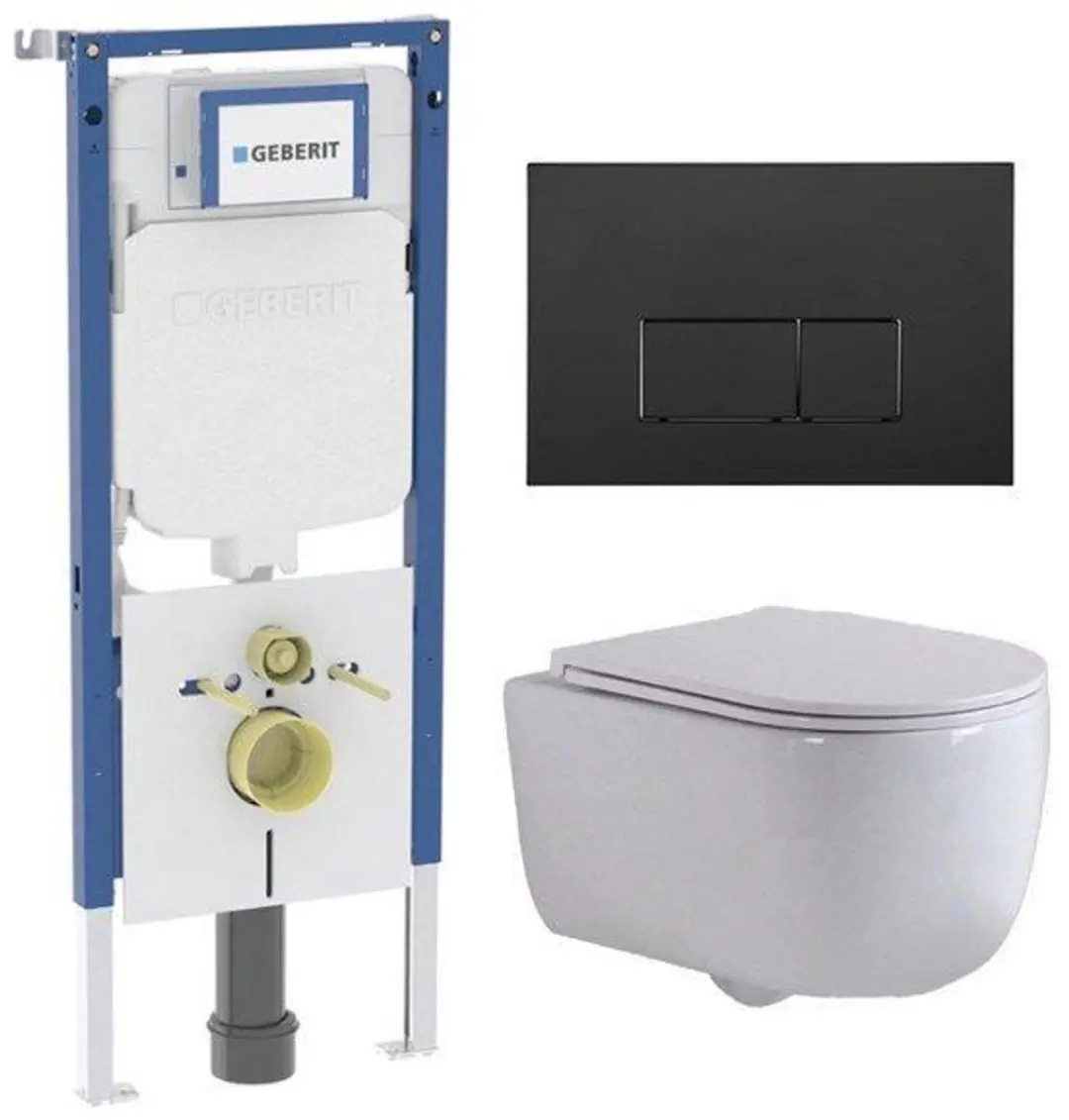 QeramiQ Dely Swirl Toiletset