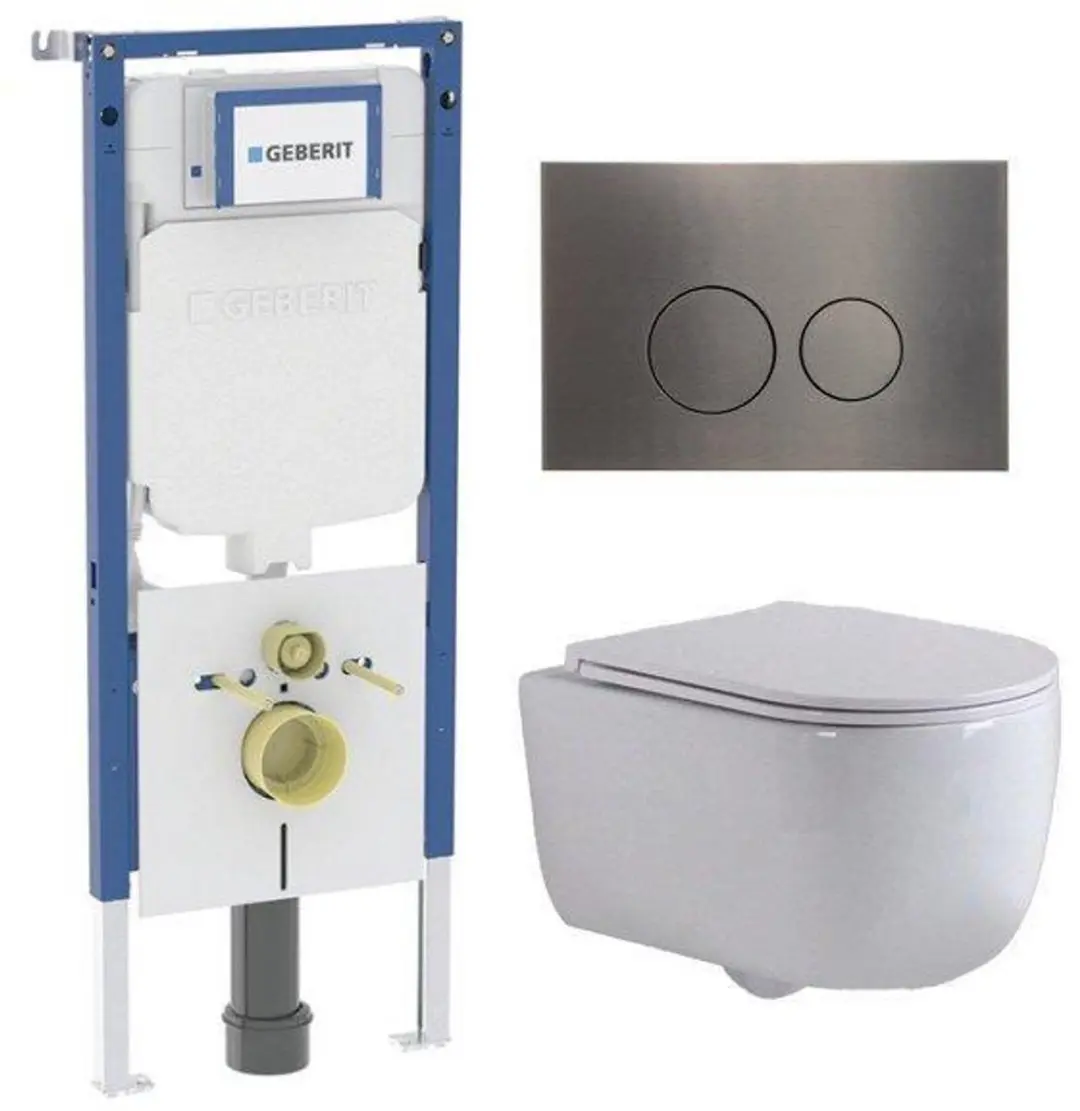 QeramiQ Dely Swirl Toiletset