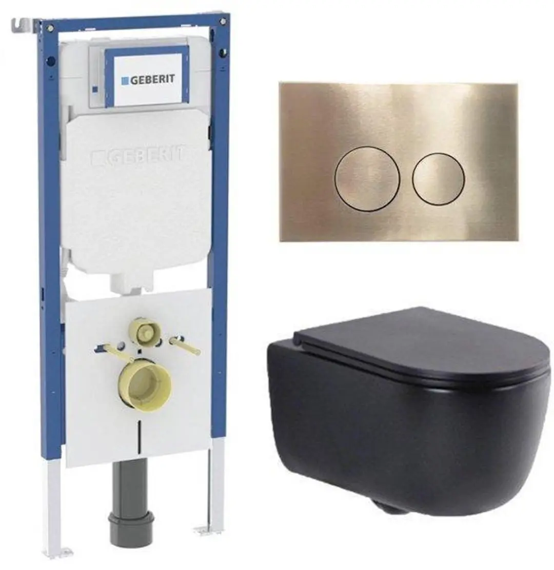 QeramiQ Dely Swirl Toiletset