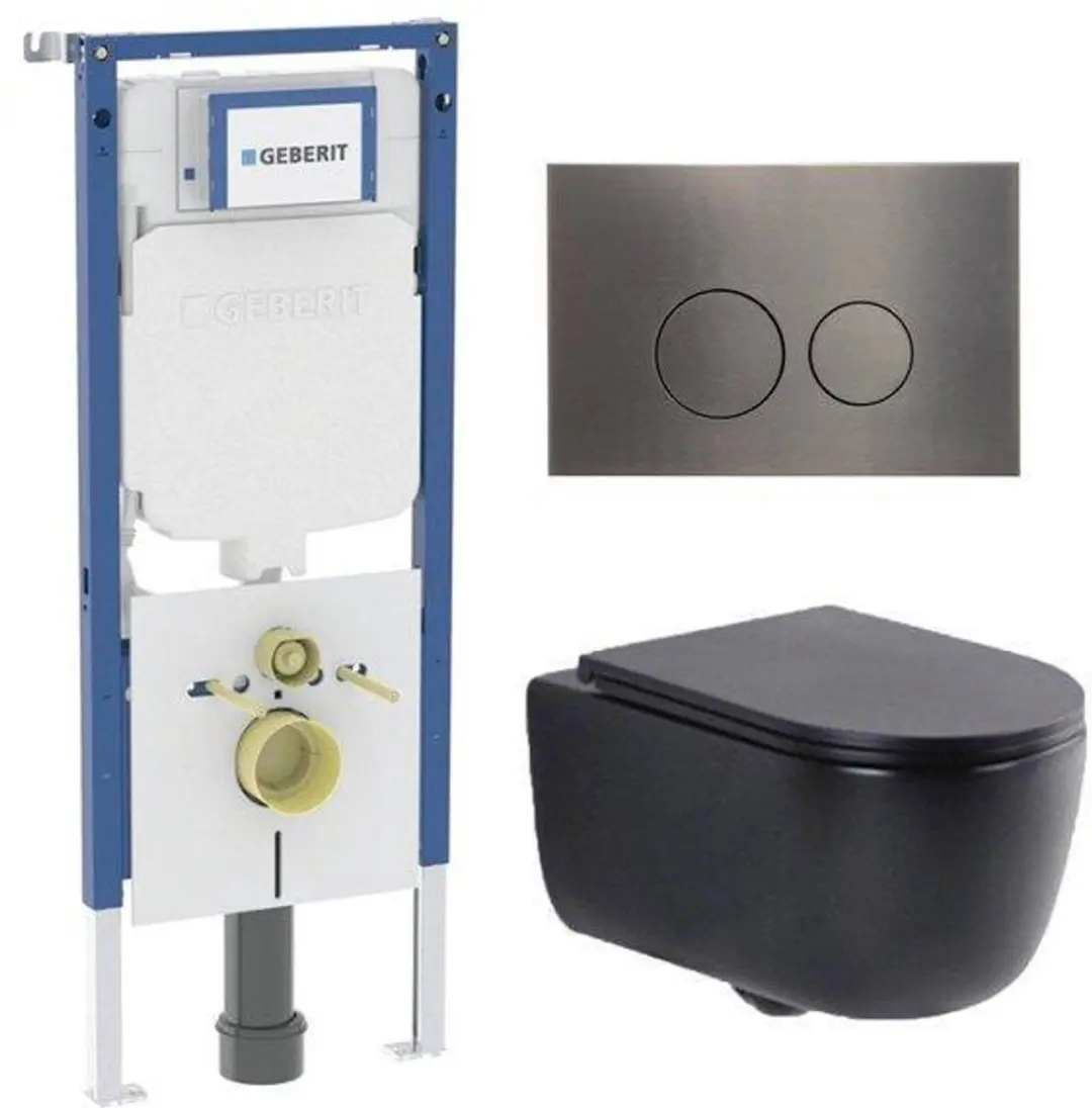 QeramiQ Dely Swirl Toiletset