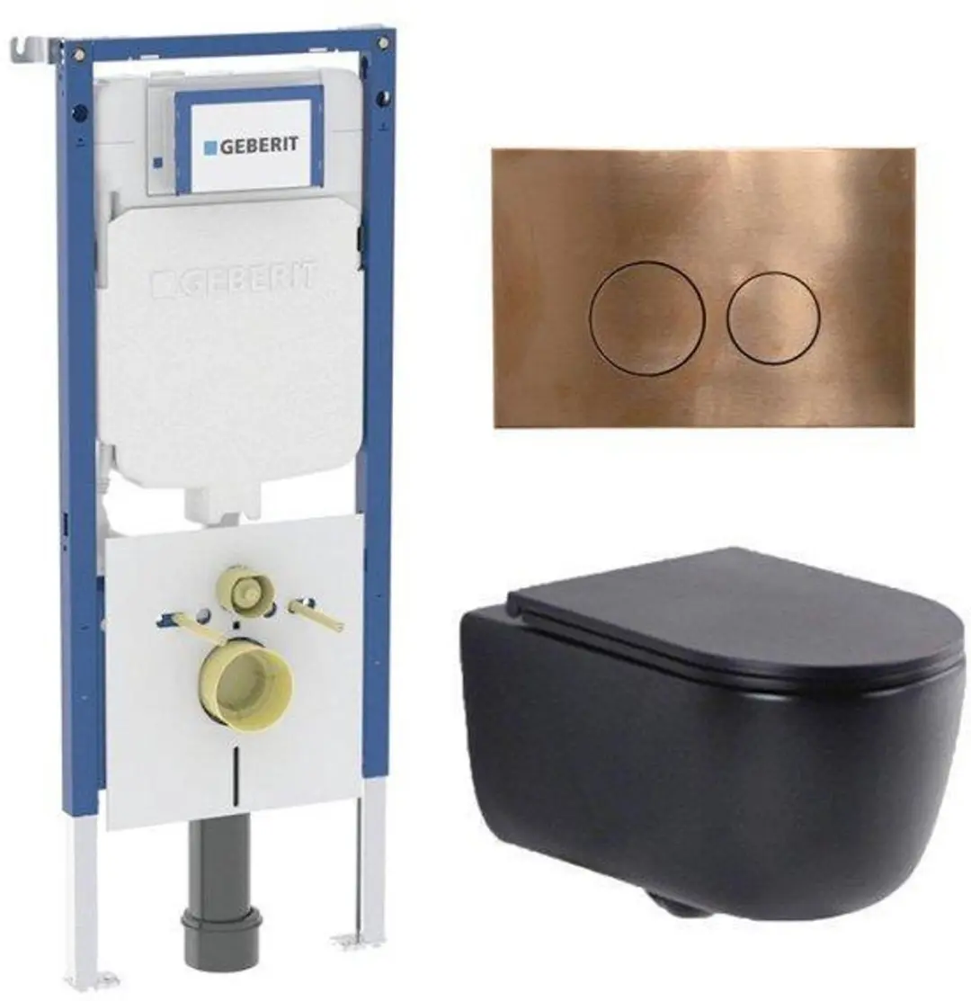 QeramiQ Dely Swirl Toiletset