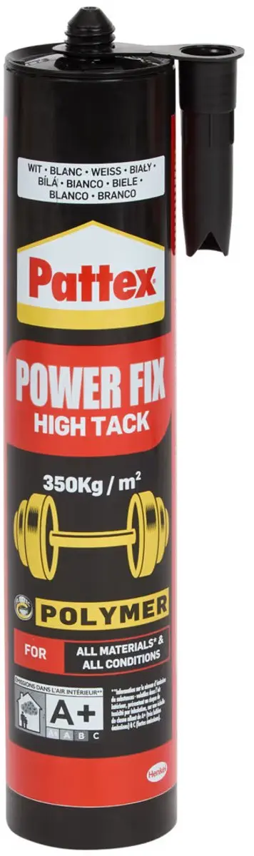 Pattex Montagelijm Powerfix Wit 290ml