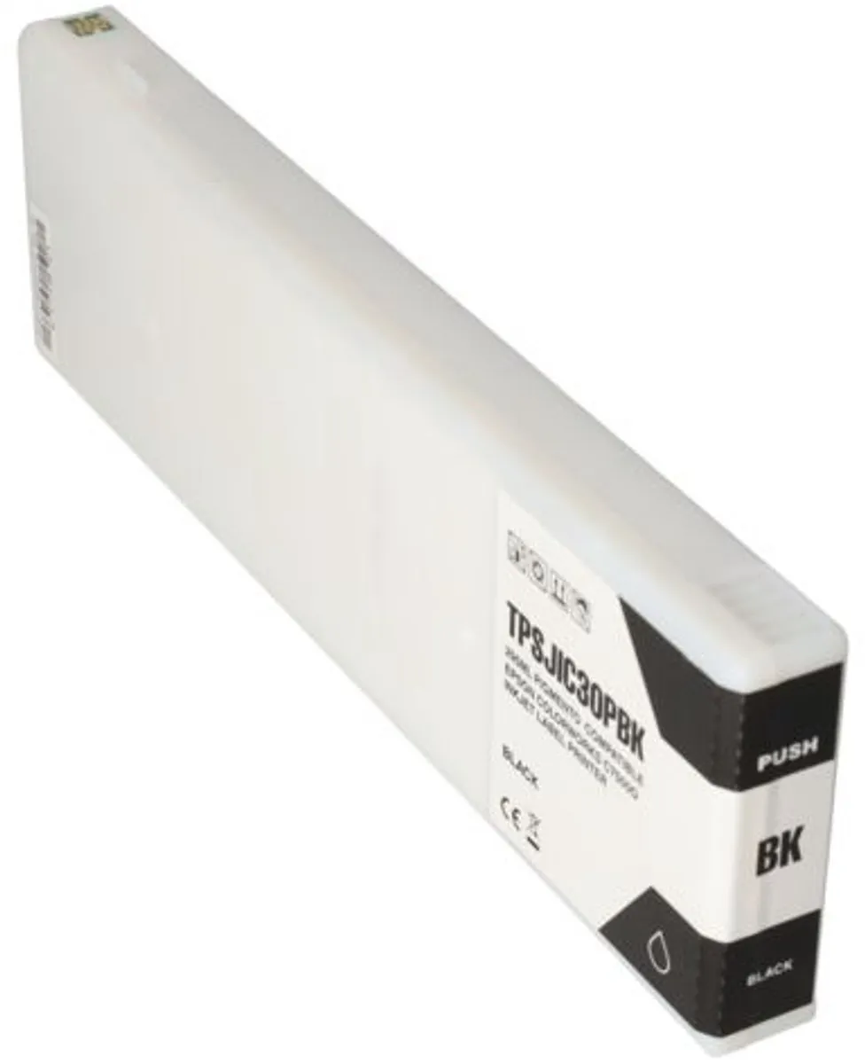 PrintAbout Epson SJIC30P(K) Inktcartridge Zwart