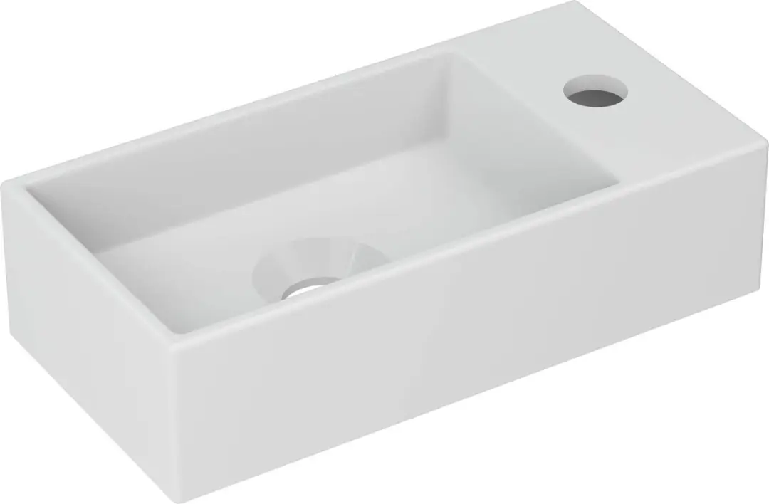 Saqu Carpo Fontein 36x18x9 cm Mat Wit