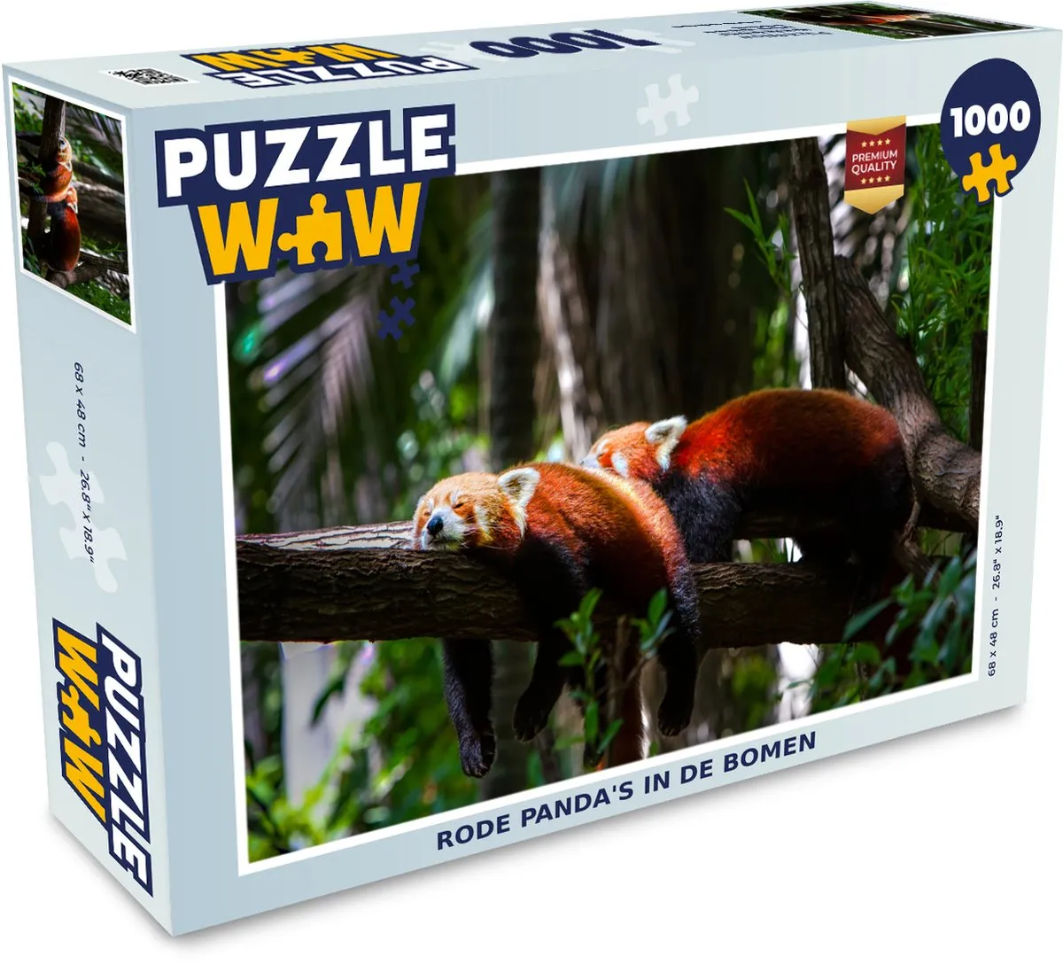 PuzzleWow Boom Legpuzzel 1000 Stuks - Multicolor