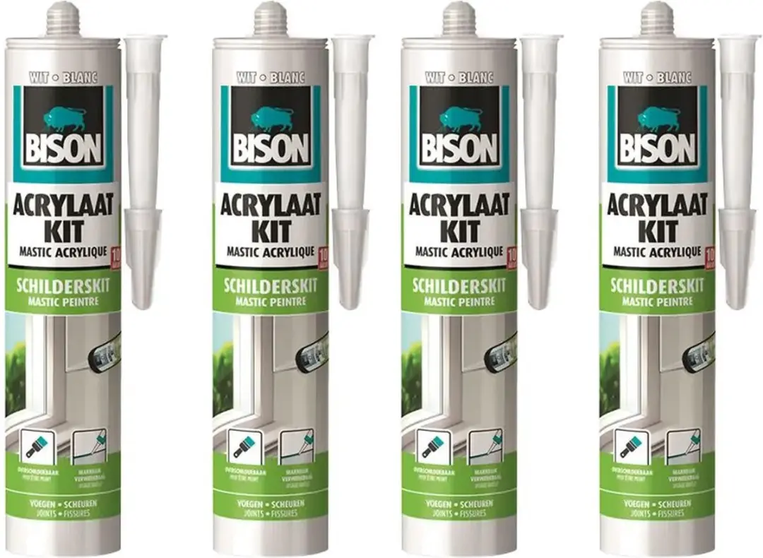 Bison® Acrylaatkit wit