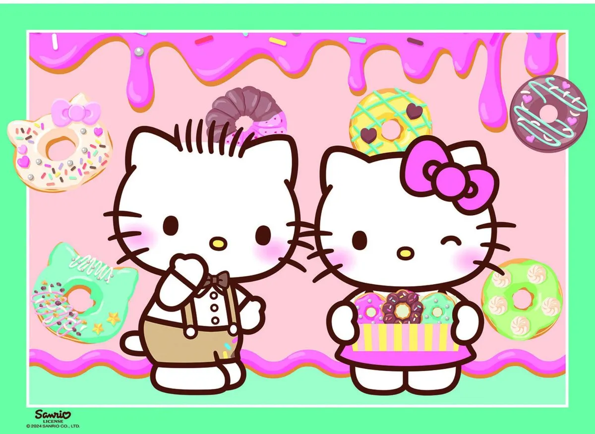 Ravensburger Hello Kitty Puzzel 100 Stukjes - Multicolor
