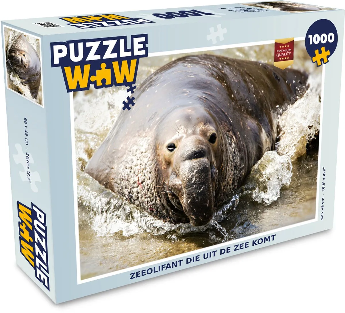 PuzzleWow Legpuzzel 1000 Stuks