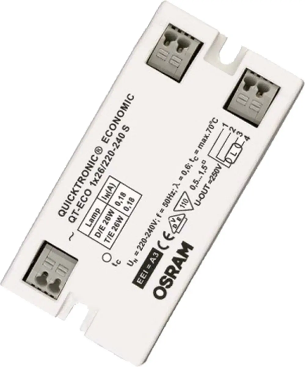 Osram Quicktronic voorschakelapparaat