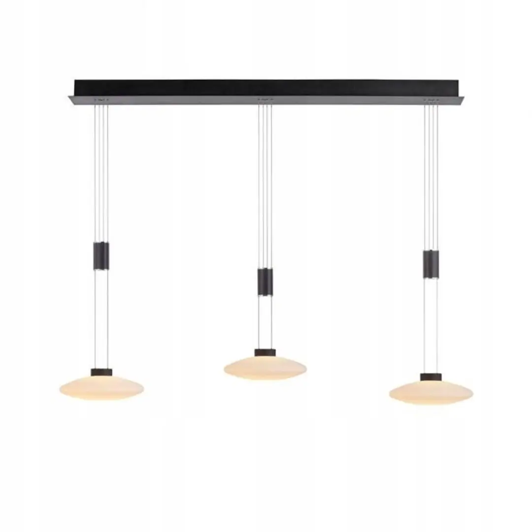 Paul Neuhaus Lautada LED Hanglamp 3x7.5W Zwart
