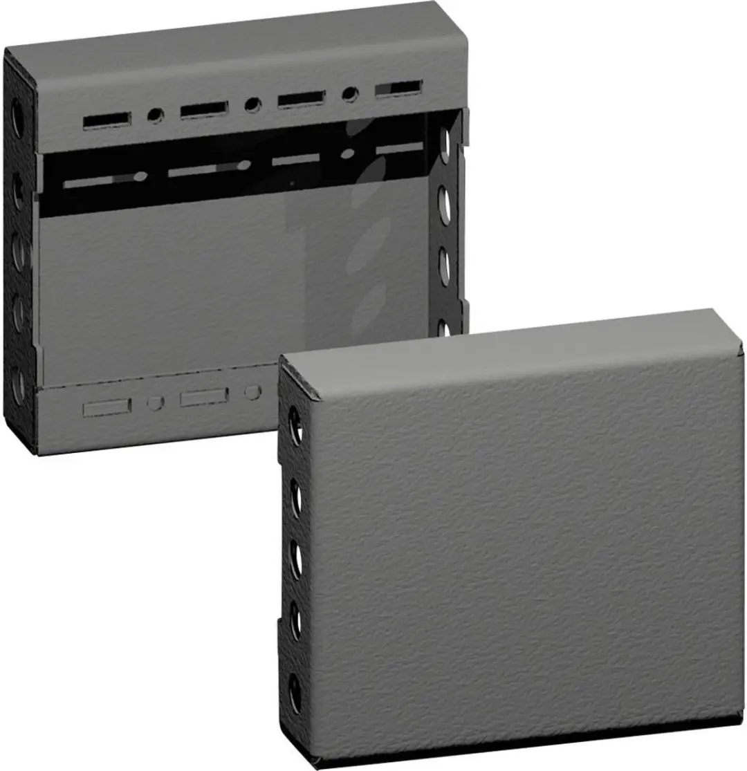 Rittal VX Sokkelafdekking Zijkant 100mm - 8660030 - afbeelding 3 van 3