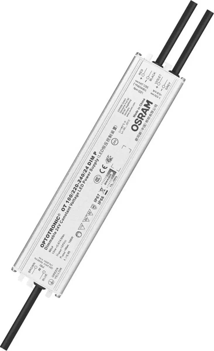 Osram LED Driver 100W 24.2V IP66 - afbeelding 2 van 2