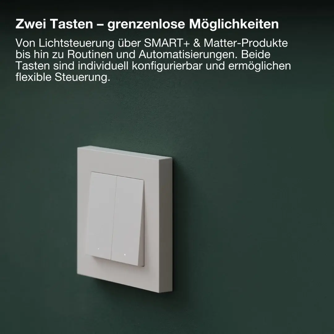 Osram SMART+ WiFi Wandschakelaar 2 Kanalen - Wit - afbeelding 5 van 6