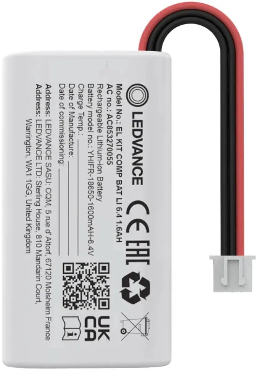 Ledvance Emergency Kit Compact Battery 6.4V 1.6Ah