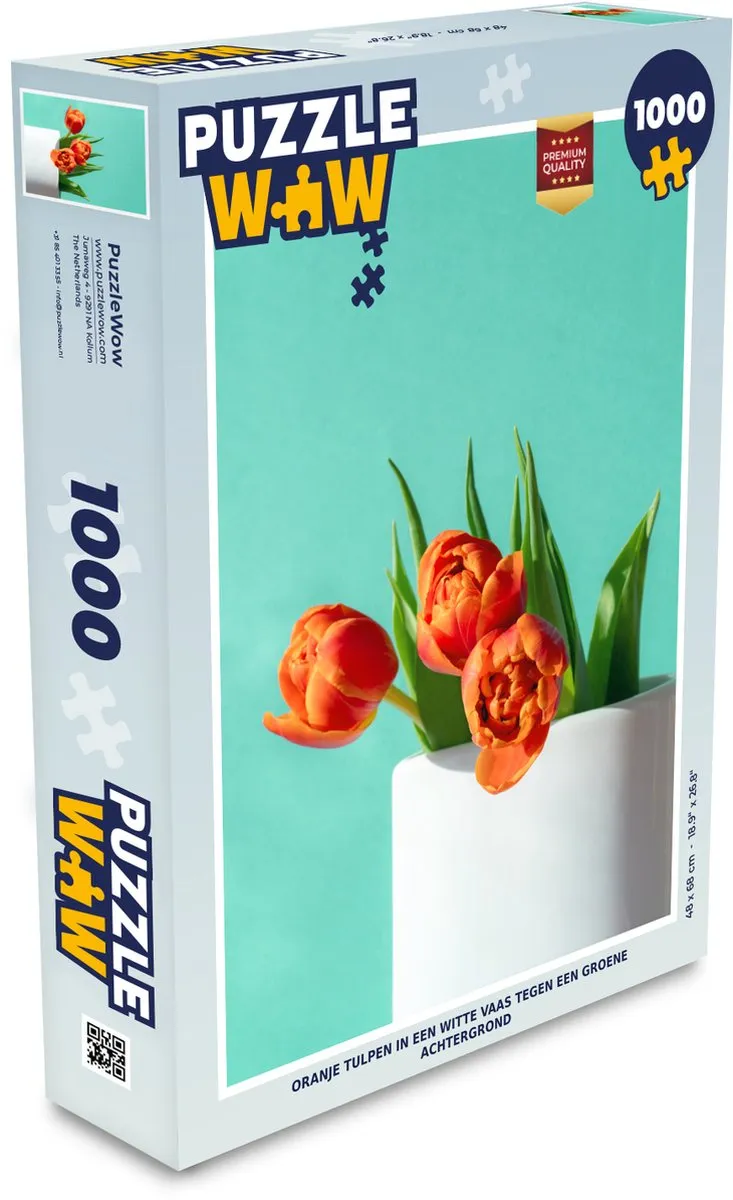 PuzzleWow Legpuzzel 1000 Stuks