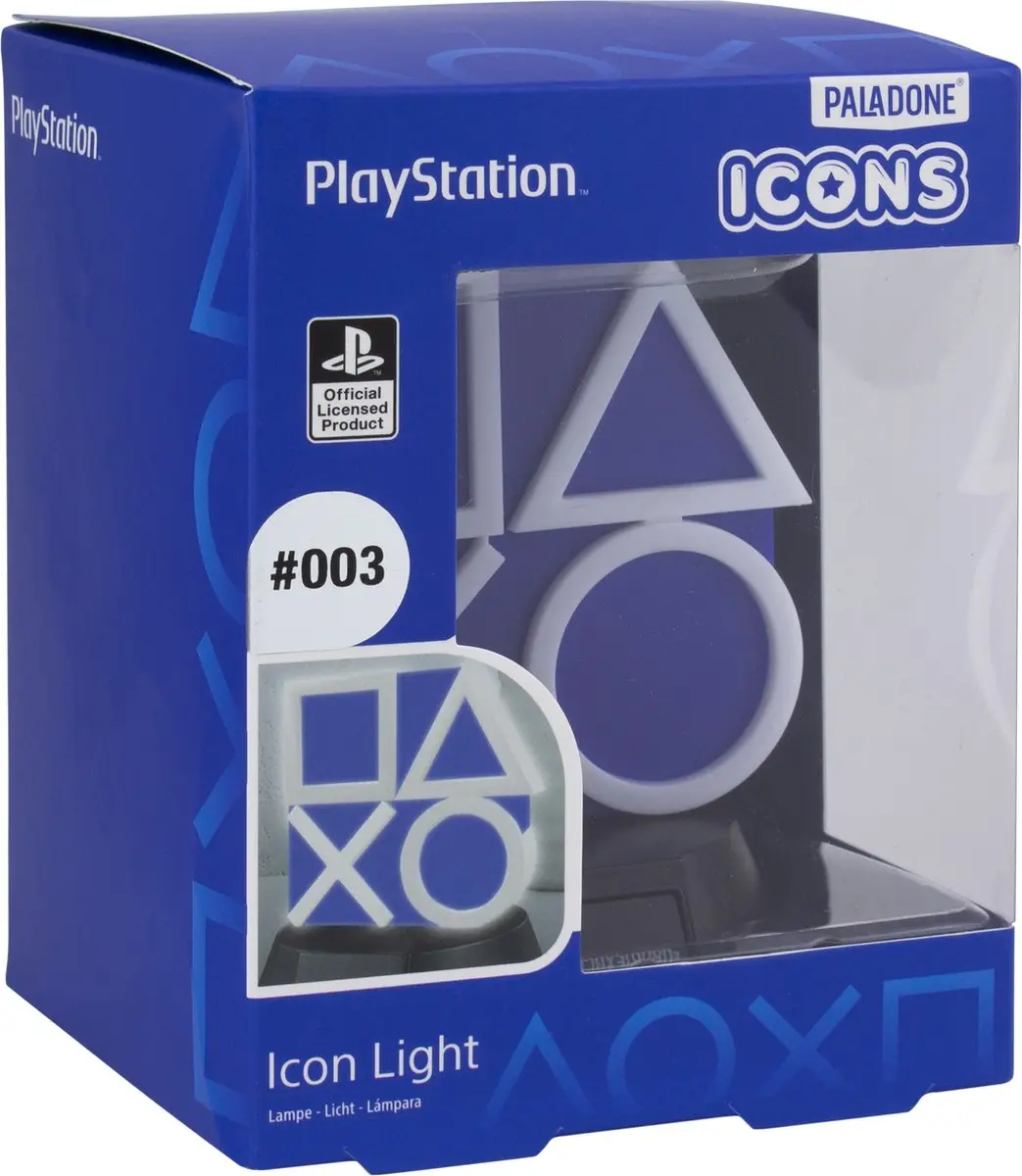 Paladone PlayStation Iconen Tafellamp - Multi - afbeelding 6 van 6
