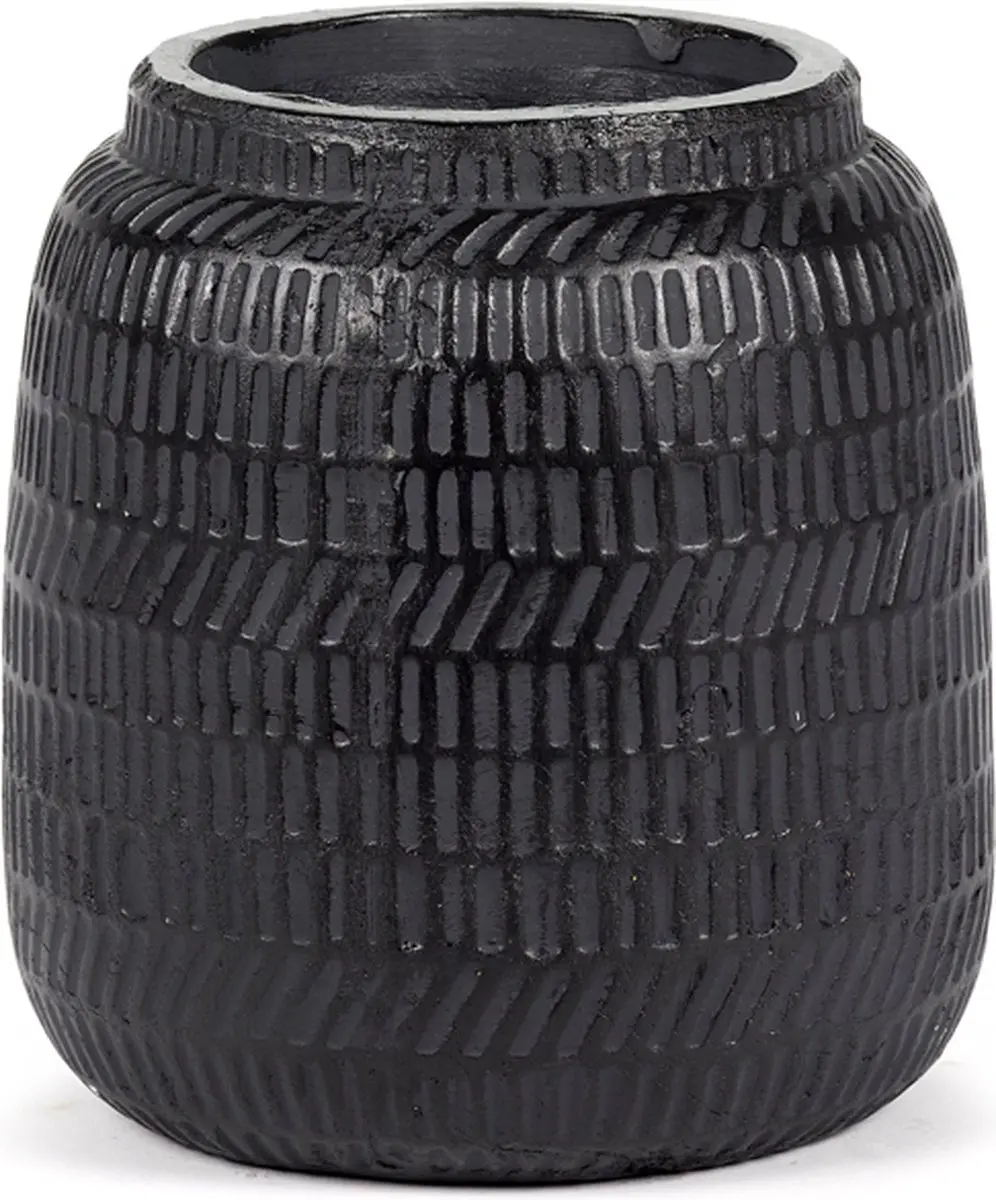 Serax Bloempot-Sierpot Zwart D 15.5 cm H 16 cm opening 9.5 cm