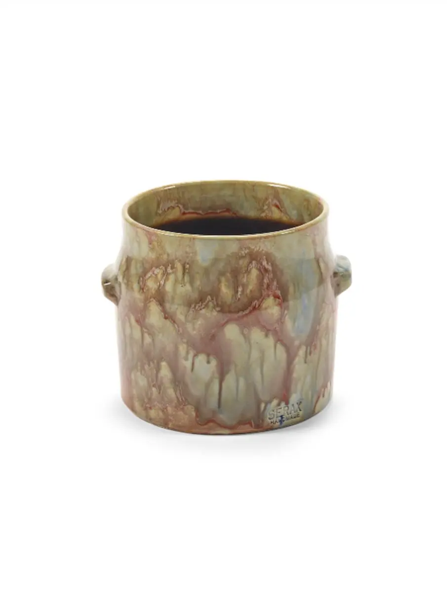 Serax Jars Pottery By Bloempot S Beige Mystique D 22 cm H 19 cm Opening 18 cm