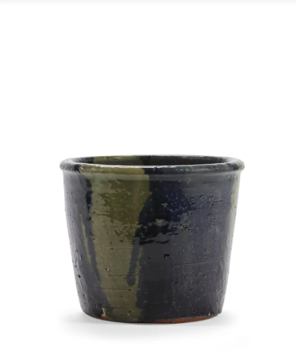 Serax Bloempot Blauw-Grijs D 20 cm H 17 cm