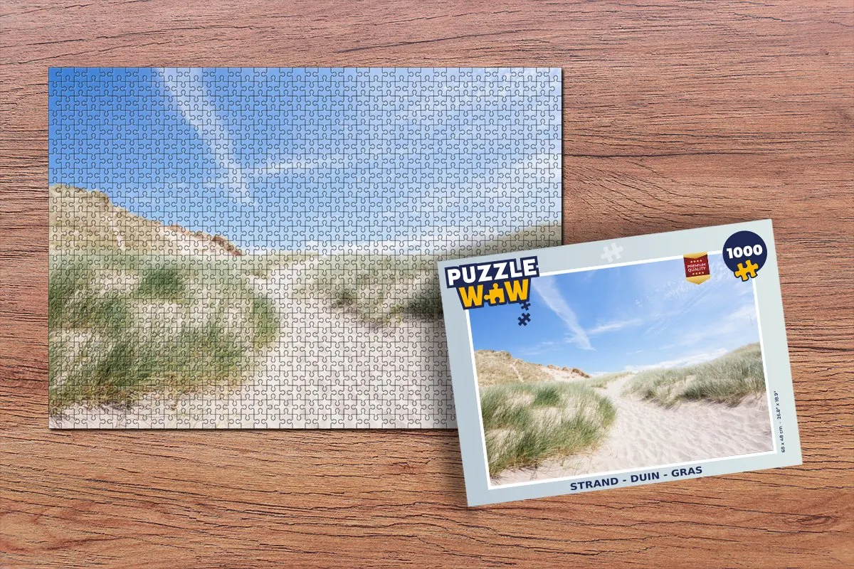 PuzzleWow Legpuzzel 1000 Stuks - Multicolor