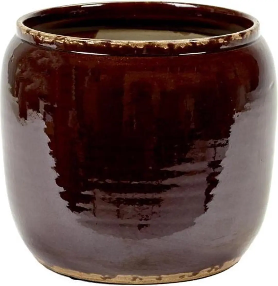 Serax Bloempot Costa Bruin D 21 cm H 21 cm