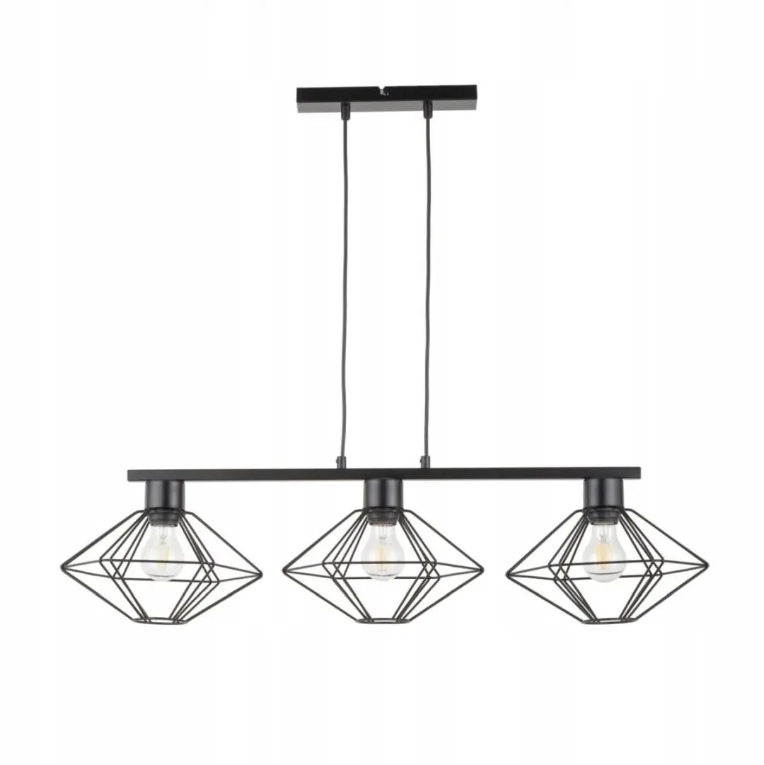 VARIO 3 Hanglamp Zwart 3xE27