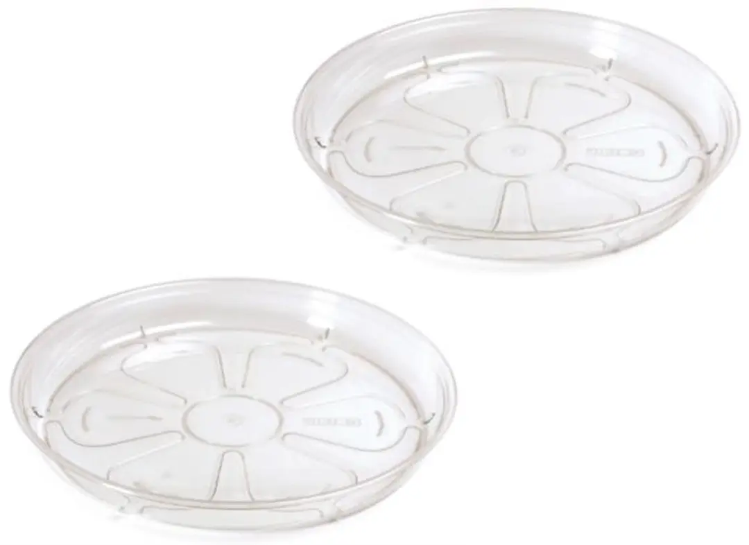 Onderschotel Coubi 26cm TRANSPARANT Prosperplast / 2 STUKS ! /