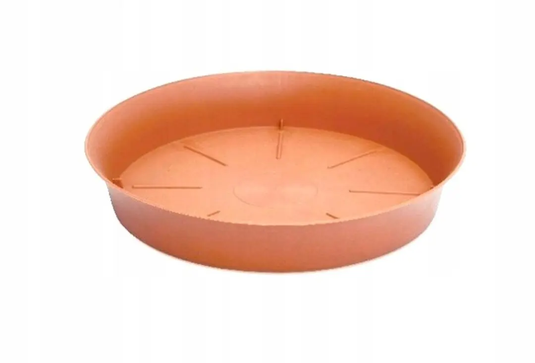 Onderzetter Terracotta 9,8x9,8x2cm Plastic