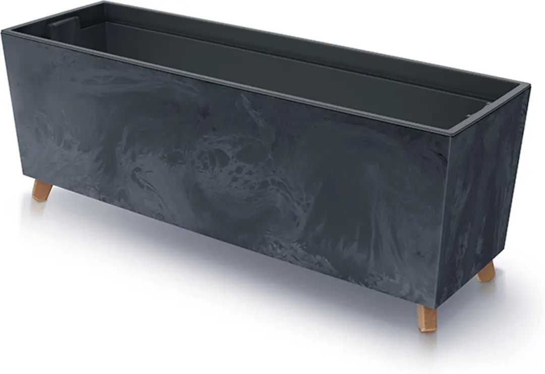 Prosperplast Urbi Case Bloempot Antraciet 77x23,5x30cm