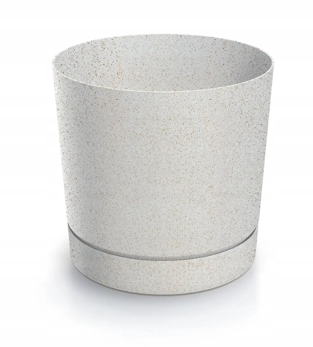 Tubo P Eco Houtpot Wit 23,9cm