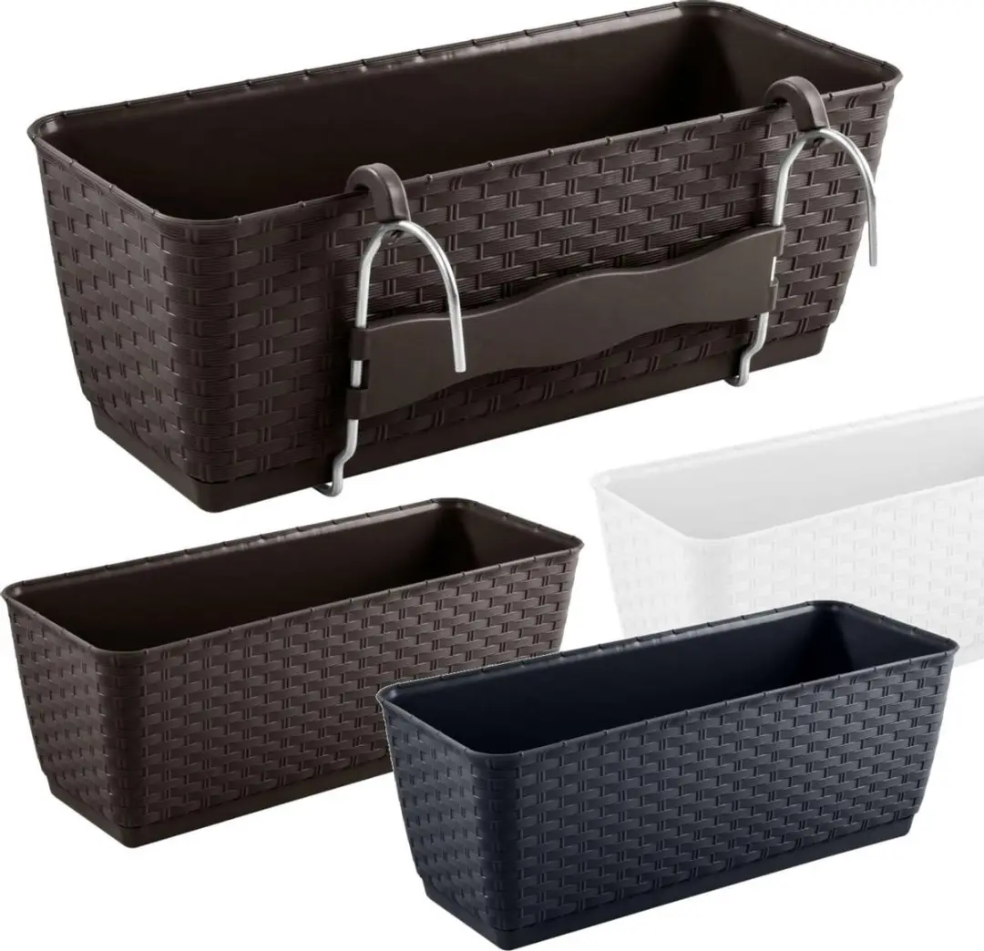 Prosperplast Balkondoos Ratolla Umbra 49x16x17,5cm - afbeelding 3 van 6
